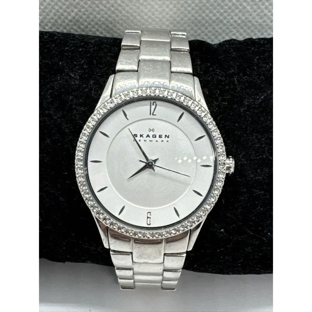Skagen Katja 347SSX Women Silver Stainless Steel Analog Dial Quartz Watch AEA029
